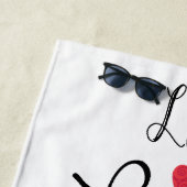 ライブ笑い愛Phaohハウンドビーチタオル ビーチタオル (インサイチュ)