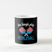 ライブ笑遊いPickleball コーヒーマグカップ (中央)