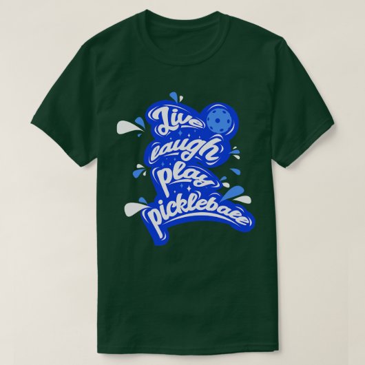 ライブ笑遊いPickleball Tシャツ (デザイン正面)