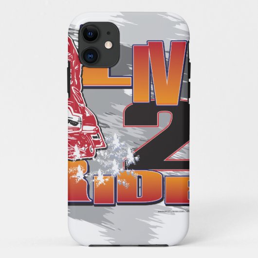 ライブ2ライドスレッド Case-Mate iPhoneケース (裏面)