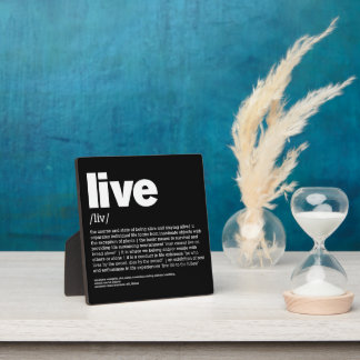 ライブ フォトプラーク