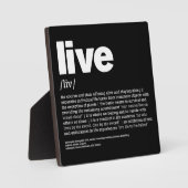 ライブ フォトプラーク (正面)