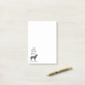 ライブ・ブラフ・ラブ・ア・ブラック・ラボ ポストイット (デスク上)