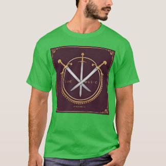 ライブ・ミュージック・イベントの友達 Tシャツ