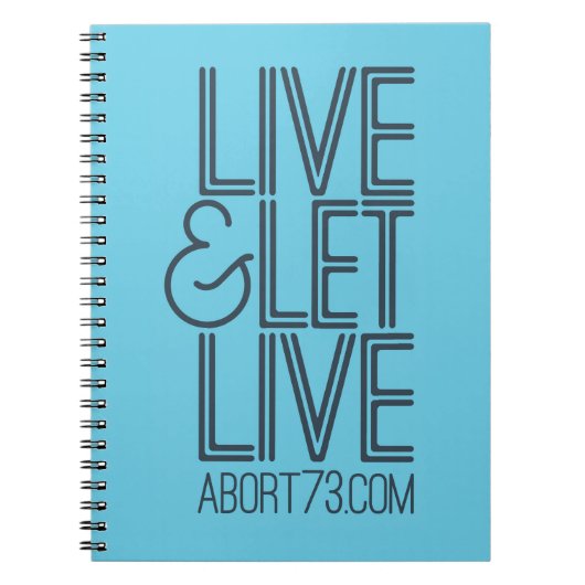 ライブ&ライブ | Abort73.com ノートブック (正面)