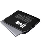 ライブ ラップトップスリーブ (正面下部)