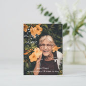 ライブ ラフ ラブ 追悼はがき ポストカード (スタンド正面)