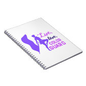 ライブ、ラブ、カラーガード ノートブック (右側)