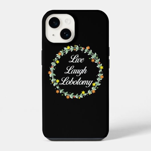 ライブ・ラブ・ロボトミー iPhoneケース (裏面)