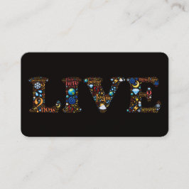 ライブ – ワカラフルードアートビジネスカード（コーチ用） 名刺