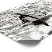 ライブ。愛.サーフ ポスター (角)