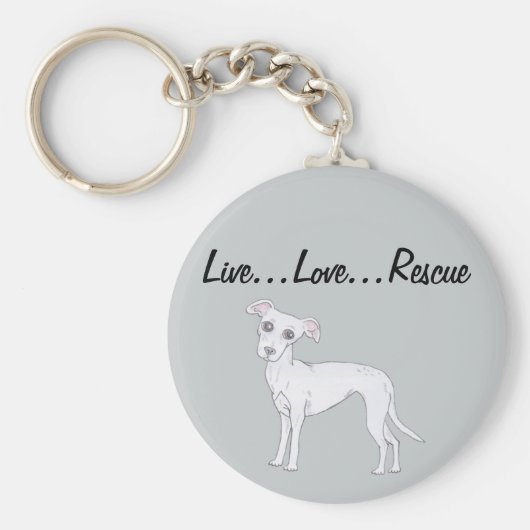 ライブ…愛…救助 キーホルダー (正面)