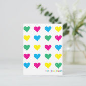 ライブ。愛.笑え。 ポストカード (スタンド正面)