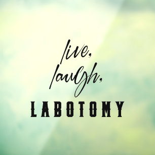 ライブ、笑い、ラボトミー面白いハロウィーン ウィンドウサイン