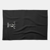 ライブ、笑い、ルーク キッチンタオル (横)