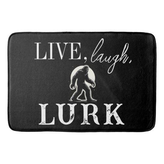 ライブ、笑い、ルーク バスマット (正面)