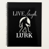 ライブ、笑い、ルーク プランナー手帳 (正面)