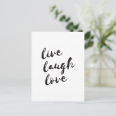 ライブ、笑い、愛のはがき ポストカード (スタンド正面)