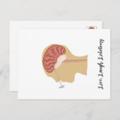 ライブ、笑い、葉書 ポストカード (正面/裏面)