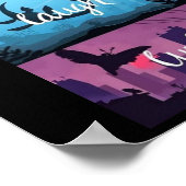 ライブ、笑い、Lurk Cryptidスタイル ポスター (角)