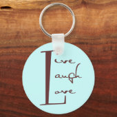 ライブ。笑え。愛. キーホルダー (正面)