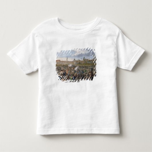 ライプチヒの戦い、1813年10月19日 トドラーTシャツ (正面)