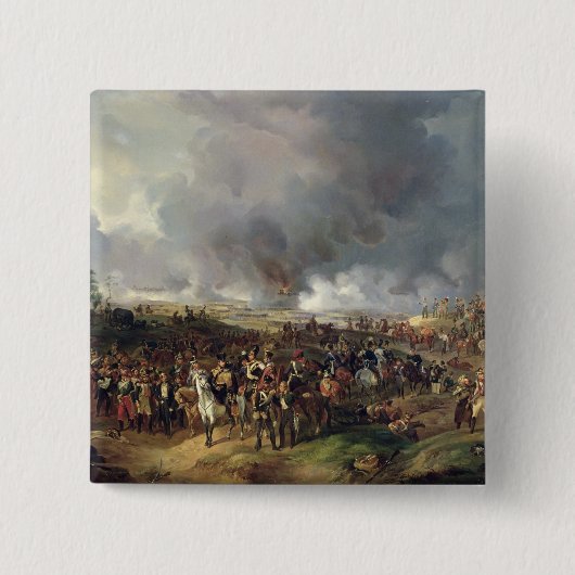 ライプチヒ1813年の国家の戦い 缶バッジ (正面)