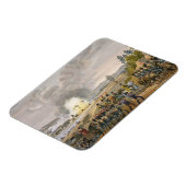 ライプチフランスのヒの戦いの後のリトリート， 19 マグネット (左側)