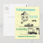 ライプツィガー・フュハースマスヴェルベデザインDDR ポストカード (正面/裏面)