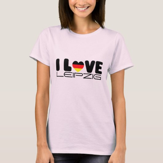 ライプツィヒが大好き | Tシャツ (正面)