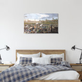 ライプツィヒの戦い、1813年10月19日 キャンバスプリント (インサイチュ (寝室))