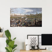 ライプツィヒの戦い、1813年10月19日 ポスター (ホームオフィス)