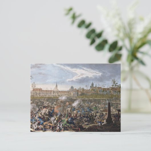 ライプツィヒの戦い、1813年10月19日 ポストカード (スタンド正面)