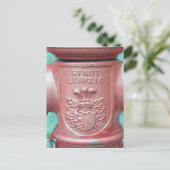 ライプツィヒの街、ドイツ ポストカード (スタンド正面)