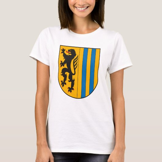 ライプツィヒコートオブアームズTシャツ Tシャツ (正面)