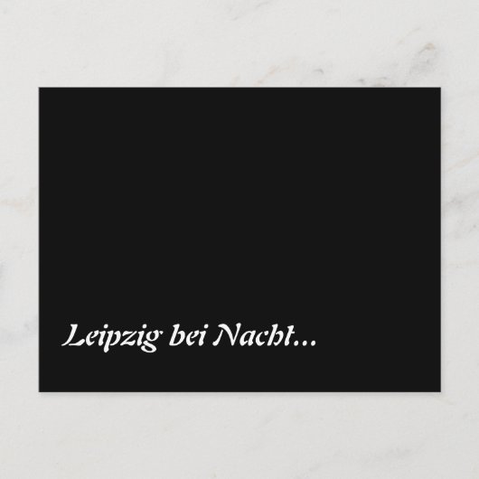 ライプツィヒベイナクト ポストカード (正面)
