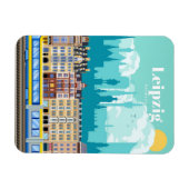 ライプツィヒ・ドイツへの旅行アート マグネット (横)