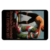 ライプツィヒ，ドイツ，トーナメント， 1913ヴィンテージポストカー マグネット (横)