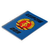 ライプツィヒ, DDR – 東ドイツ ノートブック (左側)