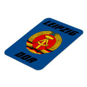 ライプツィヒ， DDR – 東ドイツ マグネット (左側)