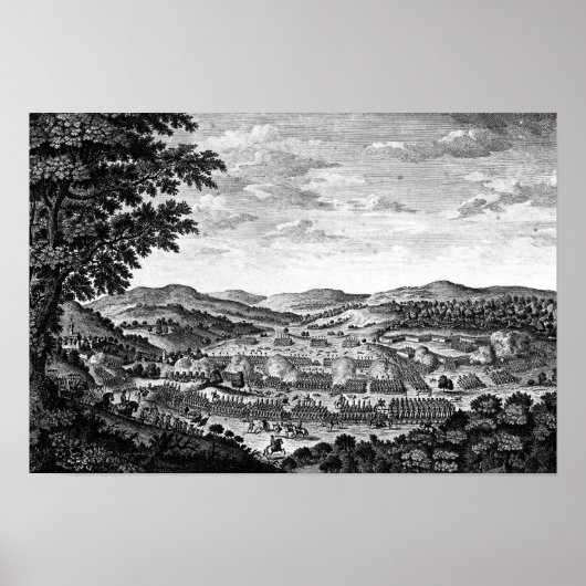 ライヘンバーグの戦い、1757年4月21日 ポスター (正面)