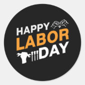 ライマンサービングパンケーキ – デイリーtシャツ – デザイン ラウンドシール (正面)