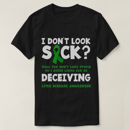 ライムおもしろい病の戦士 Tシャツ (デザイン正面)