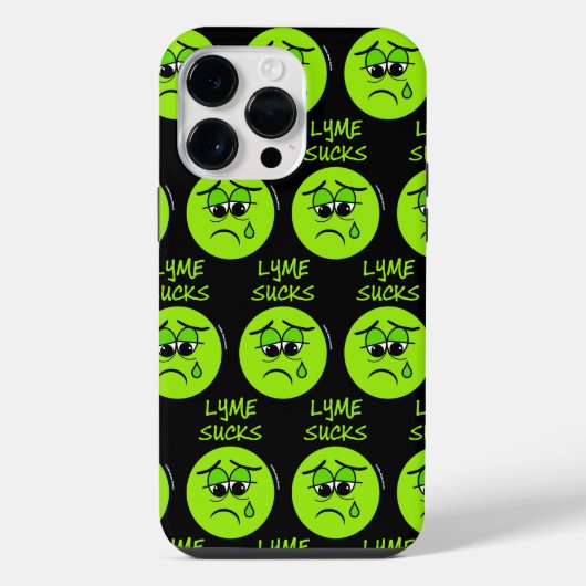 ライムが嫌いすぎる iPhoneケース (裏面)