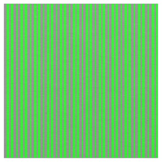 ライムとグレーの線のパターン ファブリック (クローズアップ)