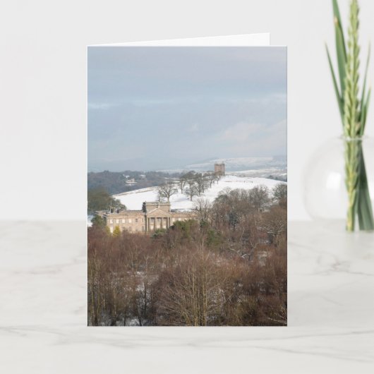 ライムとケージの冬 カード (正面)