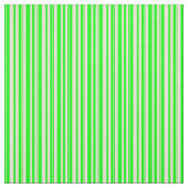 ライムとビスク色の線 ファブリック (見本)