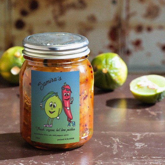 ライムとペッパーpals漫画おもしろいライムピクルス フードラベル