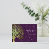 ライムと梅の渦巻き 名刺 (スタンド正面)