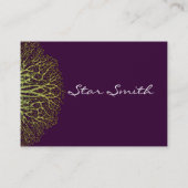 ライムと梅の渦巻き 名刺 (裏面)